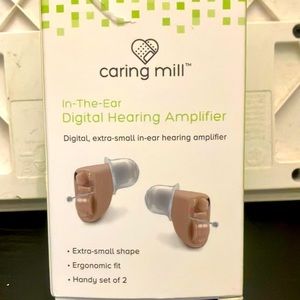Discrete hearing aid